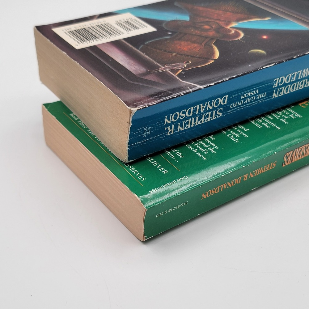 Stephen R. Donaldson Forbidden Knowledge & Power That Preserves Paperbacks Good - Picture 3 of 11
